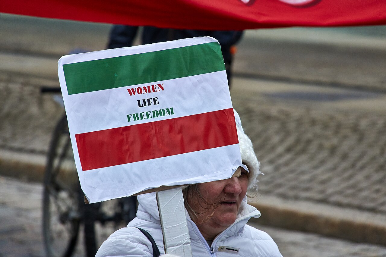 Woman Life Freedom Helsinki demonstration