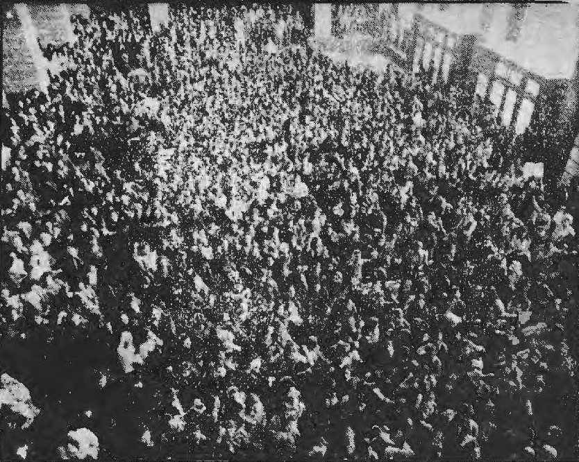 Women protesting mandatory hijab in Tehran