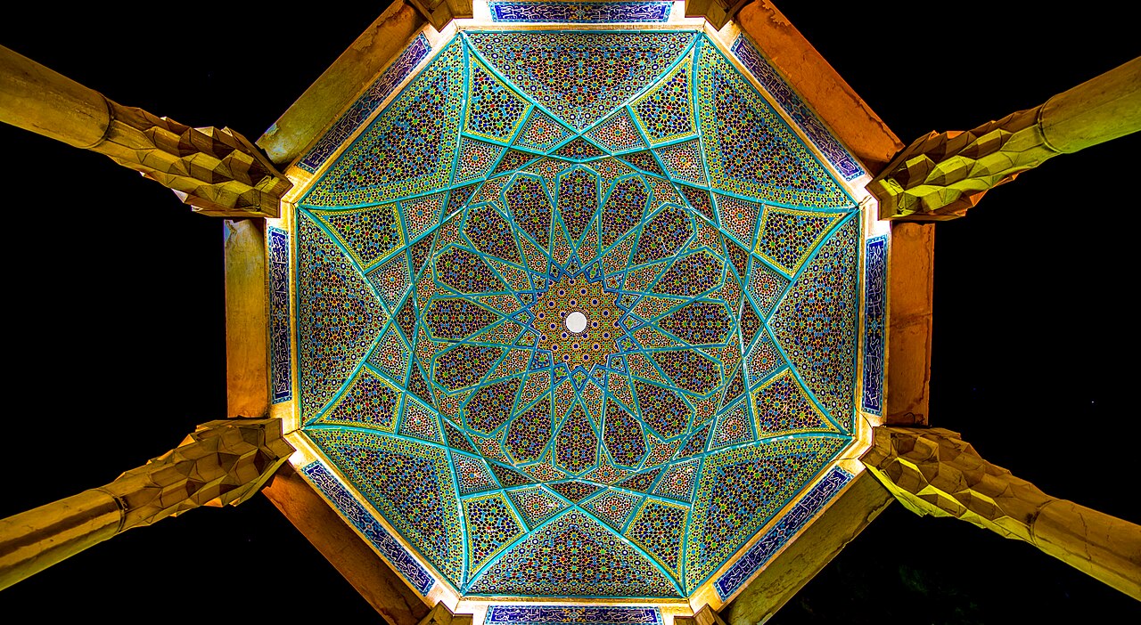 Interior of the Tomb of Hafez