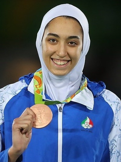 Kimia Alizadeh at Rio 2016