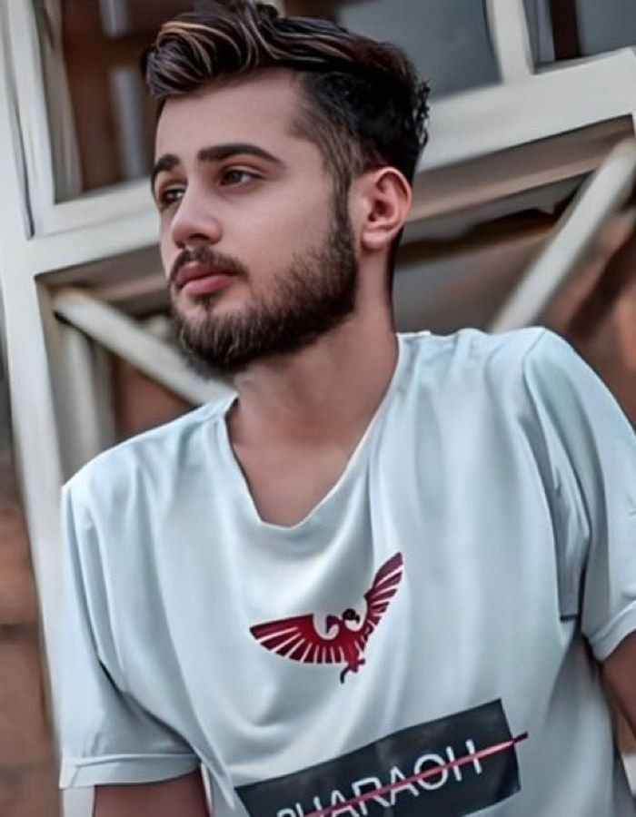 Portrait of Ako Mohammadi, aged 22, from Qeshm, killed on January 8, 2026.