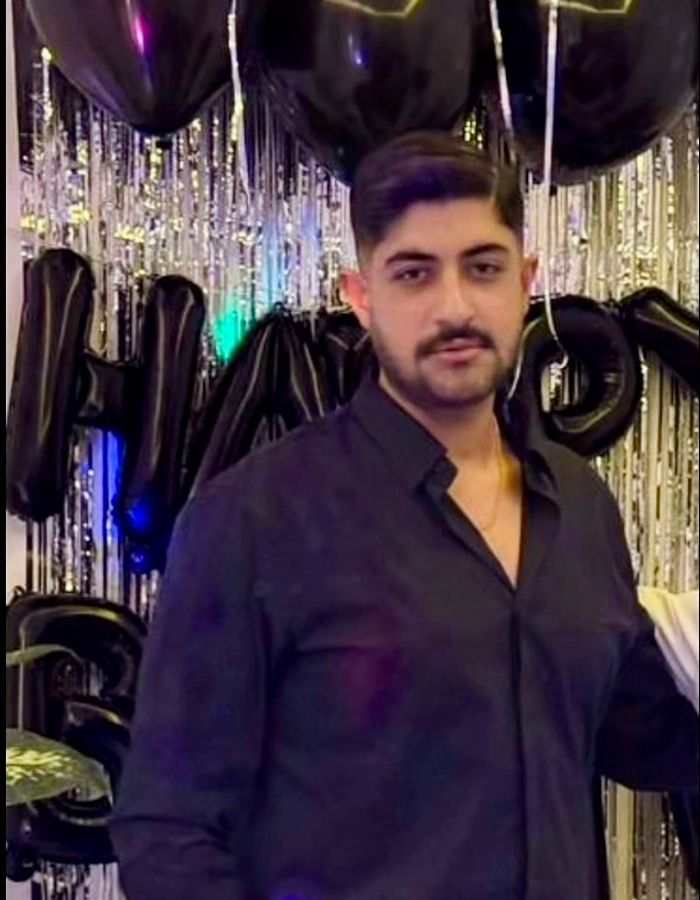 Portrait of Alimohammad Kordkazemi, aged 22, from Tehran, killed on January 9, 2026.