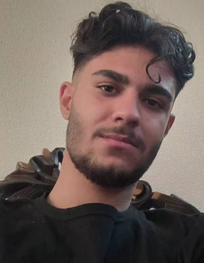 Portrait of Amirabbas Salimi Afjani, aged 18, from Isfahan, killed on January 9, 2026.