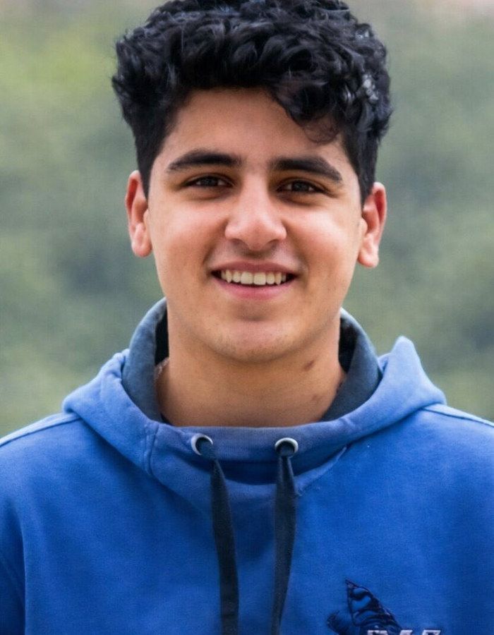 Portrait of Amirali Heydari Jafarabadi, aged 17, from Tehran, killed on January 7, 2026.