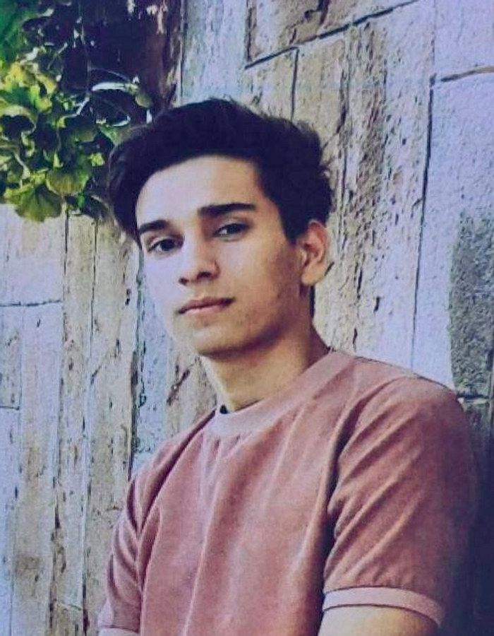 Portrait of Amirmohammad Khayyat, aged 22, from Neyshabur, killed on January 7, 2026.