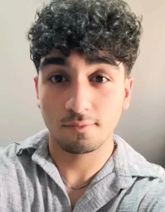 Portrait of Armin Teymouryrad, aged 19, from Karaj, killed on January 9, 2026.