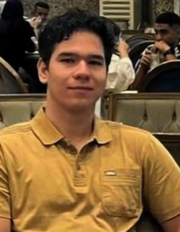Portrait of Danial Mostafavi, aged 19, from Karaj, killed on January 9, 2026.