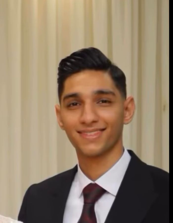 Portrait of Erfan Azordeh, aged 20, from Babol, killed on January 8, 2026.