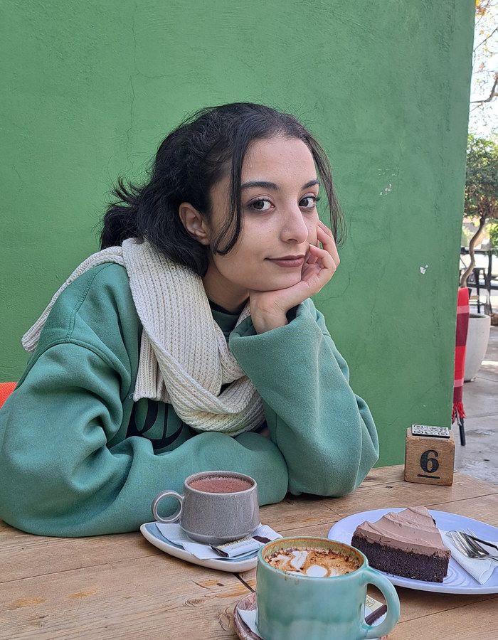 Portrait of Faezeh Mostaan, aged 20, from Karaj, killed on January 8, 2026.