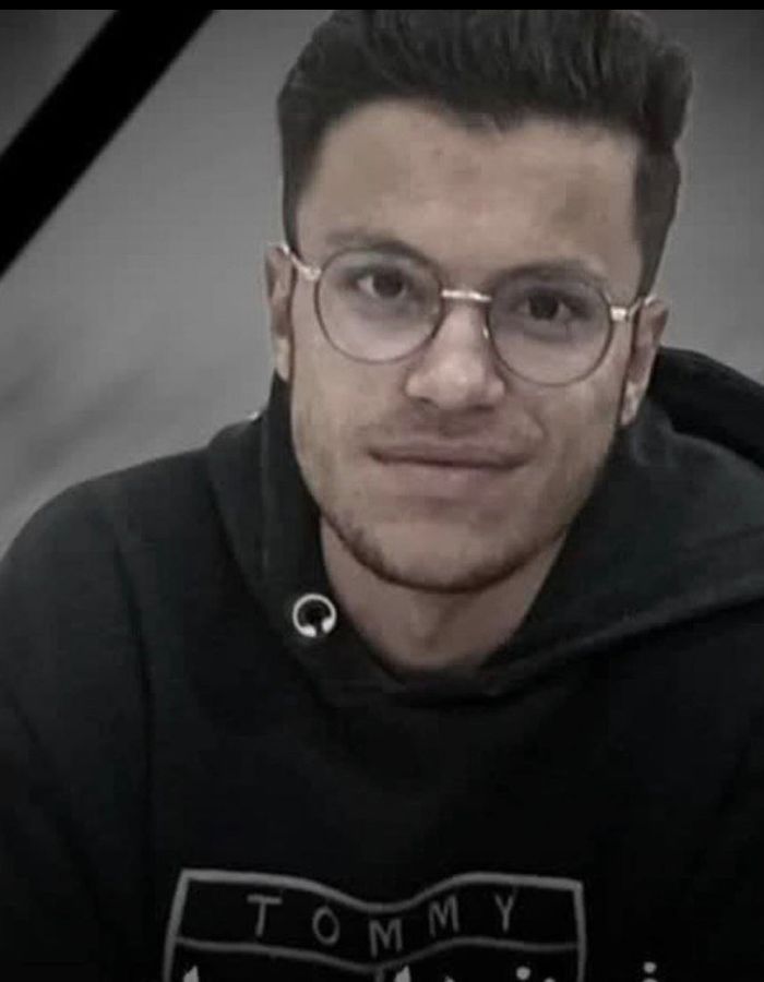 Portrait of Hossein Ajam, aged 22, from Neyshabur, killed on January 8, 2026.