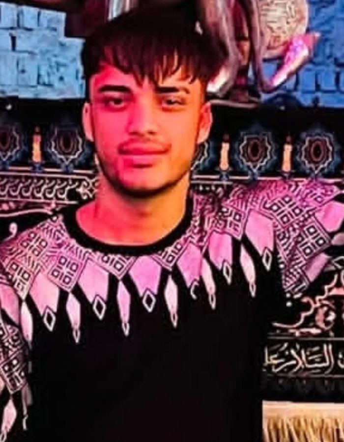 Portrait of Hossein Diba, aged 21, from Islamshahr, killed on January 9, 2026.