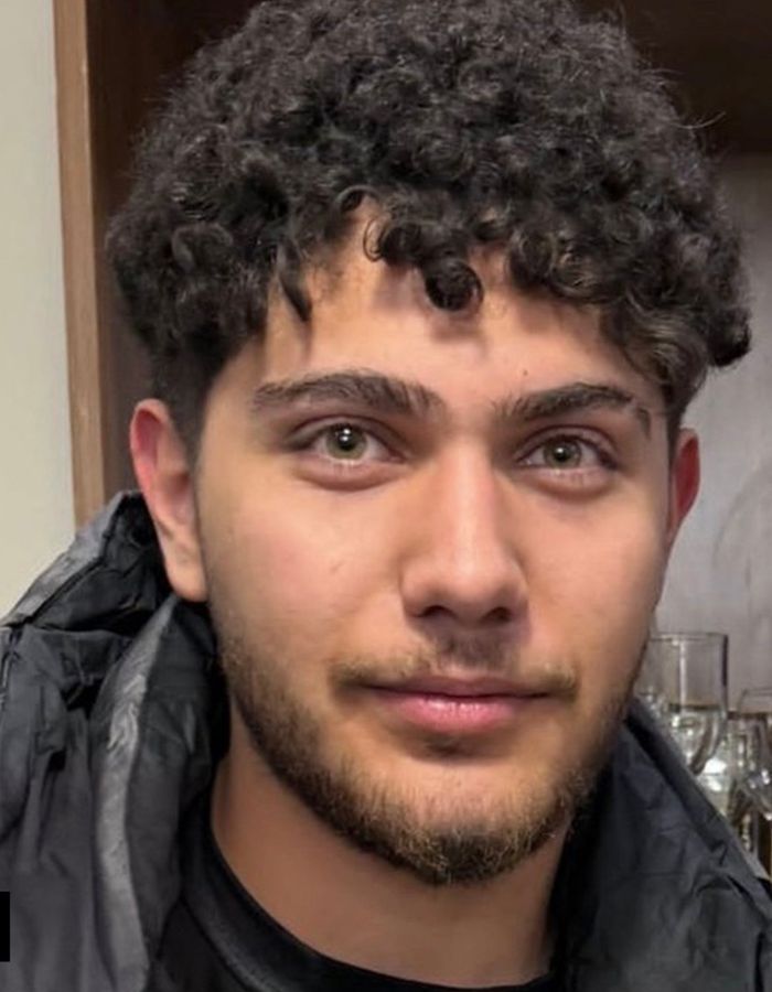 Portrait of Iliya Dehghani, aged 19, from Rasht, killed on January 9, 2026.