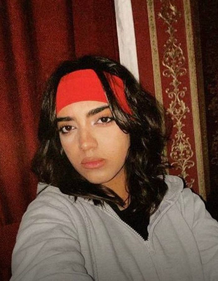 Portrait of Kimia Kamyab, aged 17, from Islamshahr, killed on January 8, 2026.
