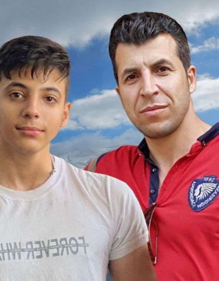Portrait of Mani Shafiei, aged 13, from Islamshahr, killed on January 9, 2026.