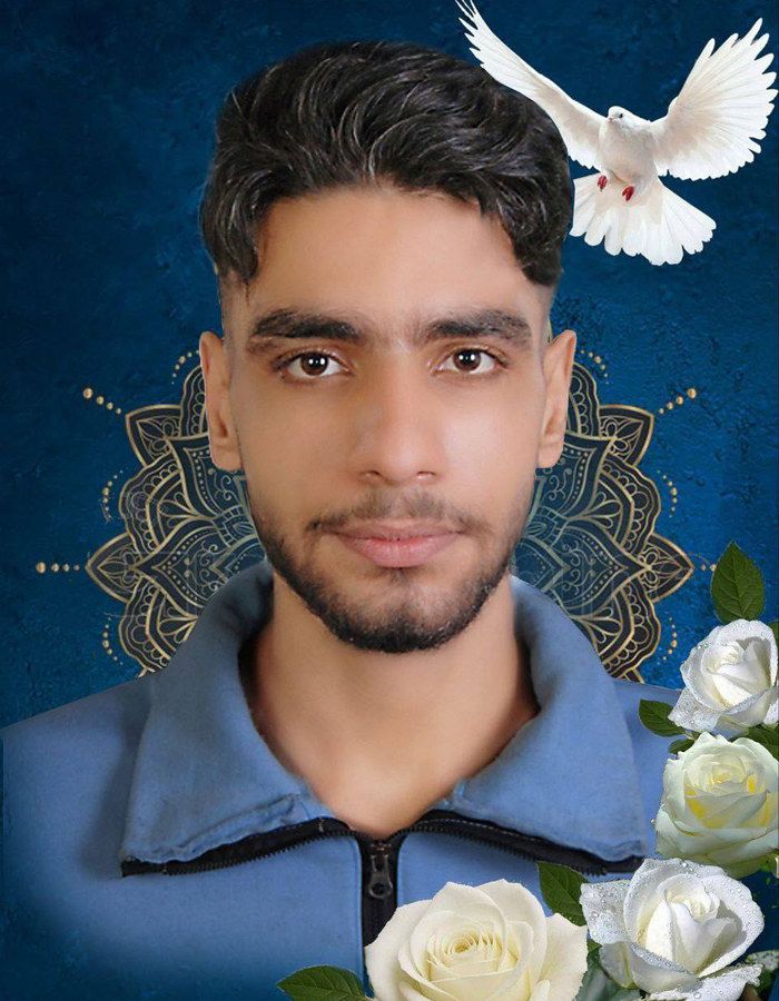 Portrait of Mehdi Abedi, aged 18, from Rasht, killed on January 8, 2026.
