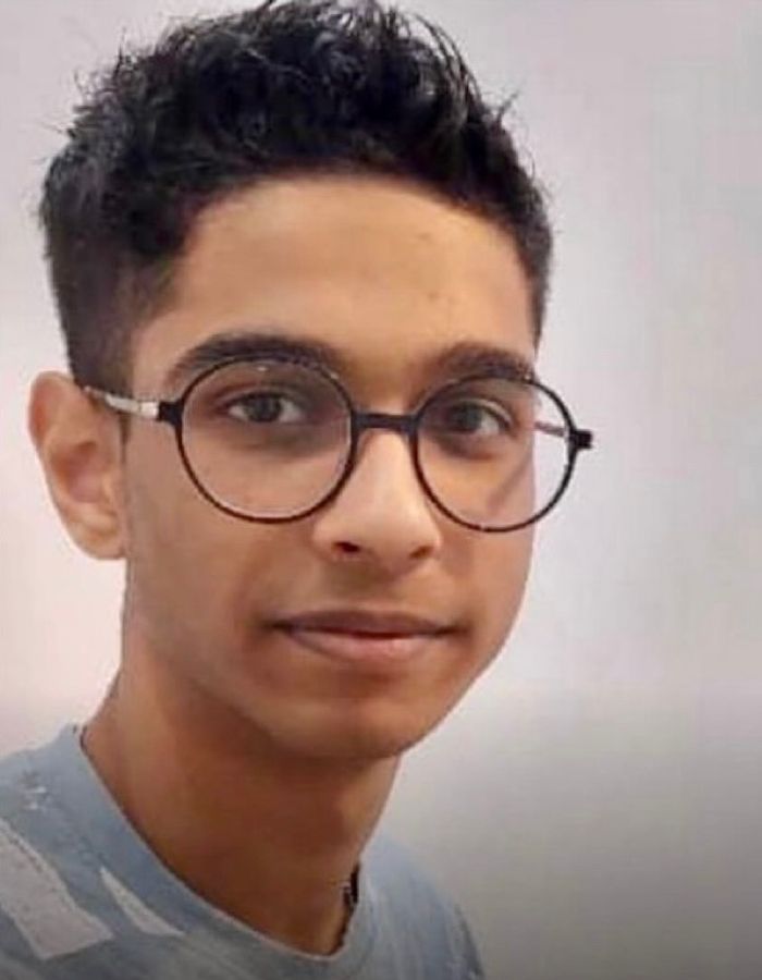 Portrait of Mehdi Ziaei, aged 17, from BandarAbbas, killed on January 9, 2026.