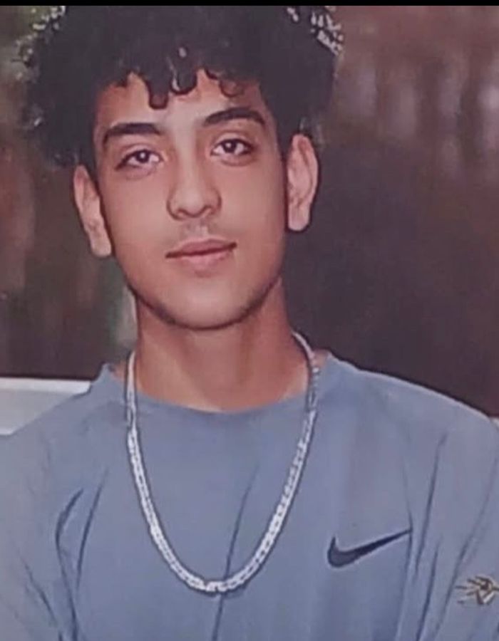 Portrait of Moein Taghipour, aged 17, from Karaj, killed on January 9, 2026.