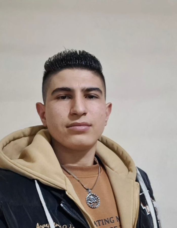 Portrait of Mohammad Khezri, aged 21, from Tehran, killed on January 8, 2026.