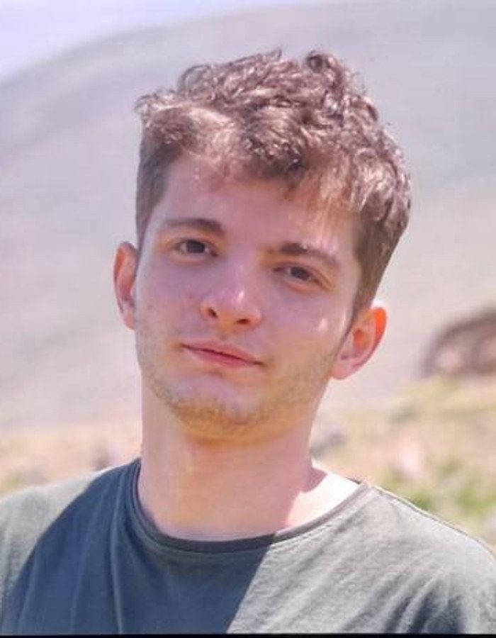 Portrait of Mohammad Madani, aged 20, from Karaj, killed on January 9, 2026.