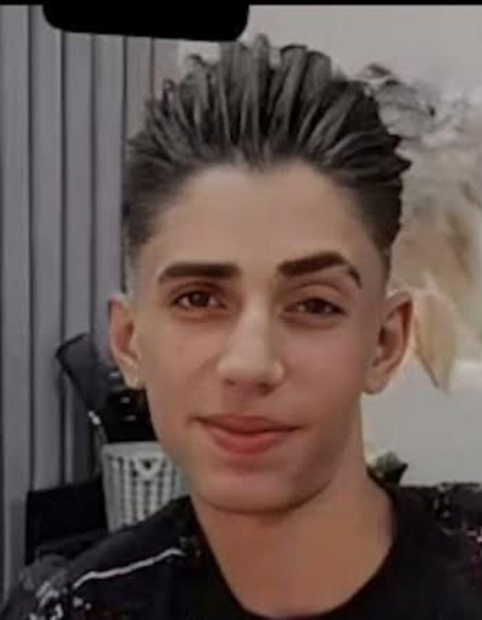 Portrait of Mohammad Nouri, aged 17, from Qom, killed on January 2, 2026.
