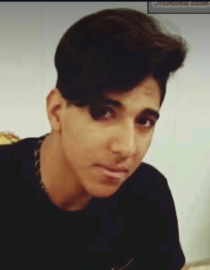 Portrait of Mohammad Saleh, aged 18, from Yazd, killed on January 9, 2026.