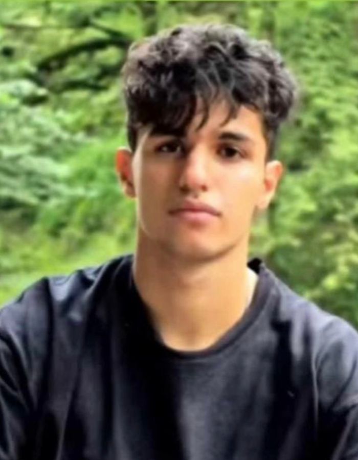 Portrait of Mohammadhasan khazaei, aged 18, from Karaj, killed on January 9, 2026.