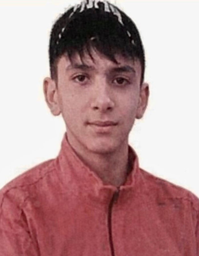Portrait of MohammadMatin Bagheri, aged 16, from Kermanshah, killed on January 8, 2026.