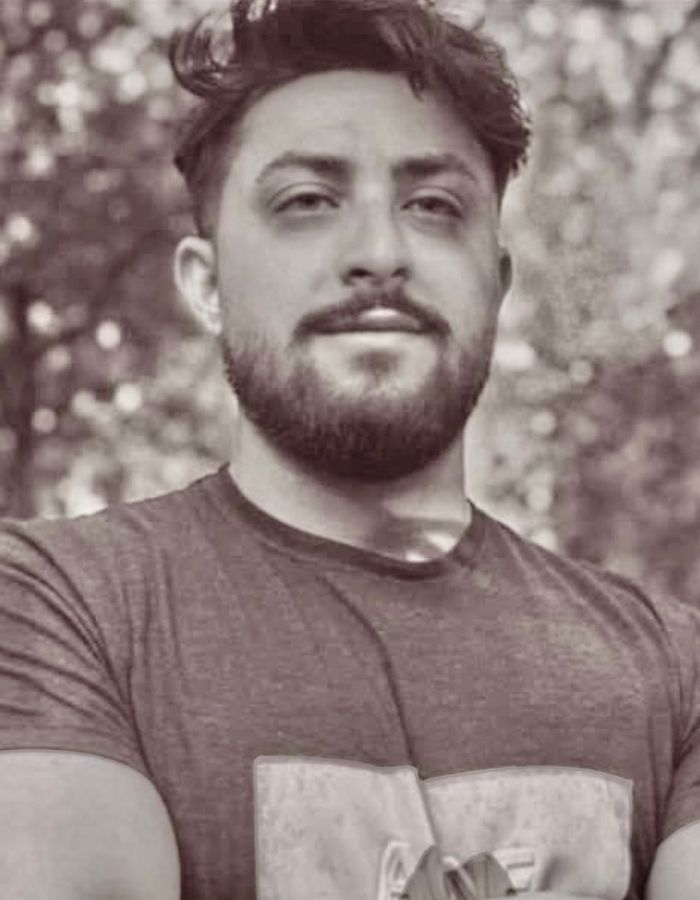 Portrait of Mohammadmatin Mosleh, aged 22, from Tehran, killed on January 8, 2026.
