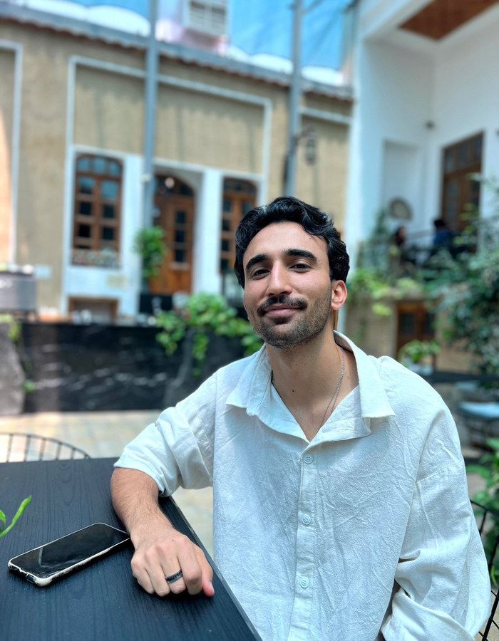 Portrait of Mohsen Abbasi, aged 21, from Najafabad, killed on January 8, 2026.
