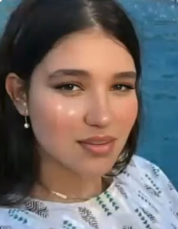 Portrait of Parnia Khalaji, aged 20, from Tehran, killed on January 8, 2026.