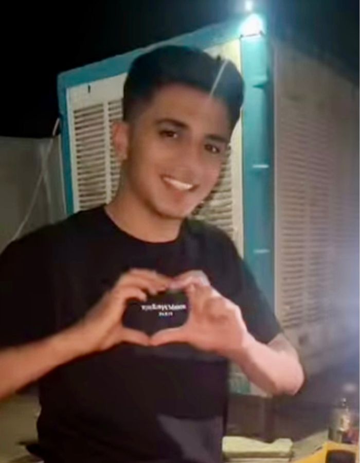 Portrait of Reza Bolandin, aged 22, from Mashhad, killed on January 9, 2026.