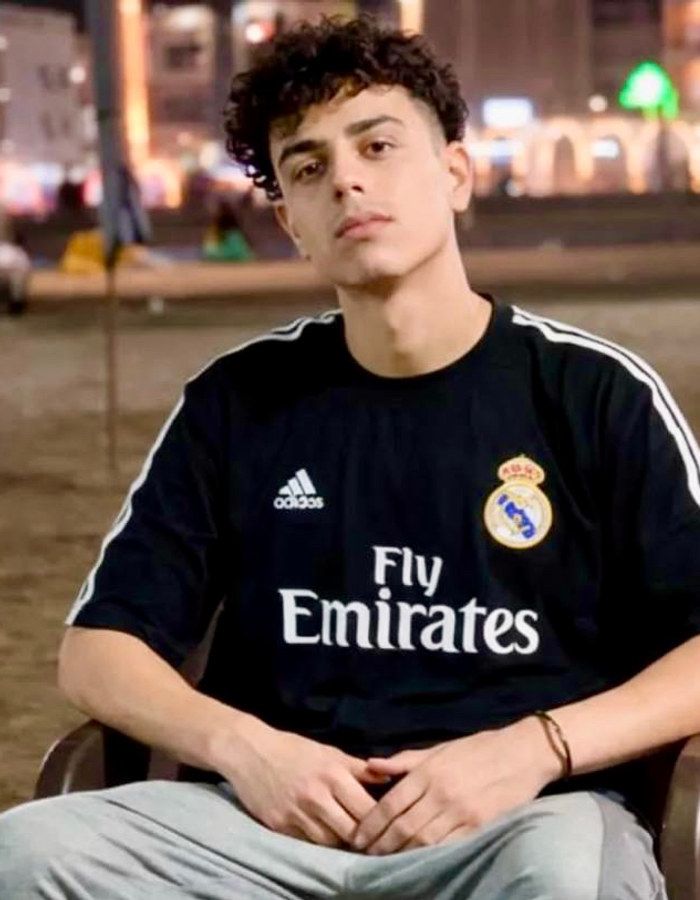 Portrait of Saeid Alimardani, aged 19, from Shahroud, killed on January 7, 2026.