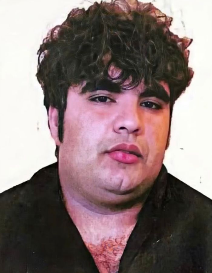 Portrait of Sajjad Samadi, aged 22, from Gonabad, killed on January 18, 2026.