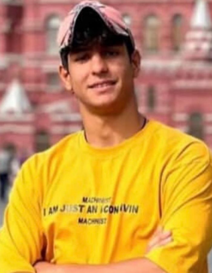 Portrait of Saleh Mohammadi, aged 19, from Qom, killed on March 20, 2026.