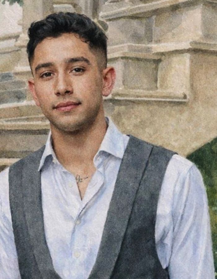 Portrait of Sam Afshari, aged 17, from Karaj, killed on January 7, 2026.