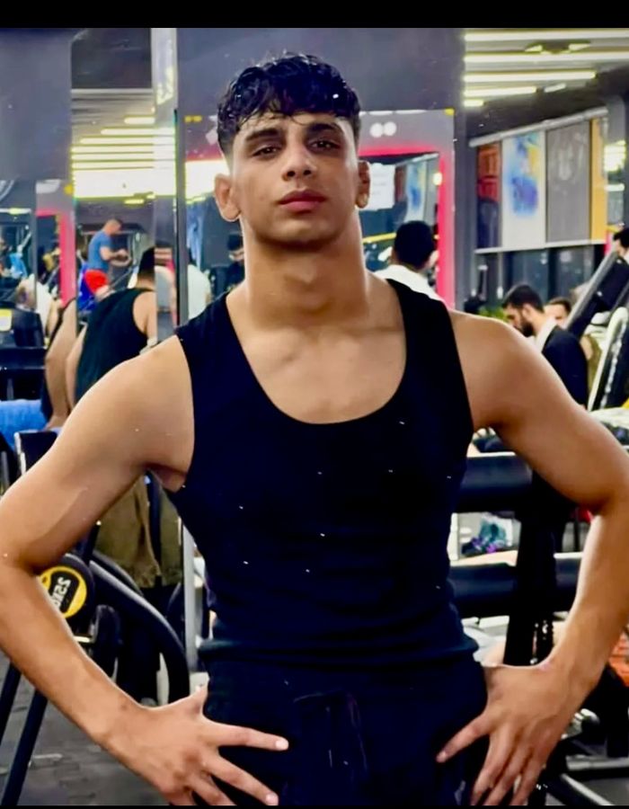 Portrait of Yazdan Afrough, aged 17, from Tehran, killed on January 9, 2026.